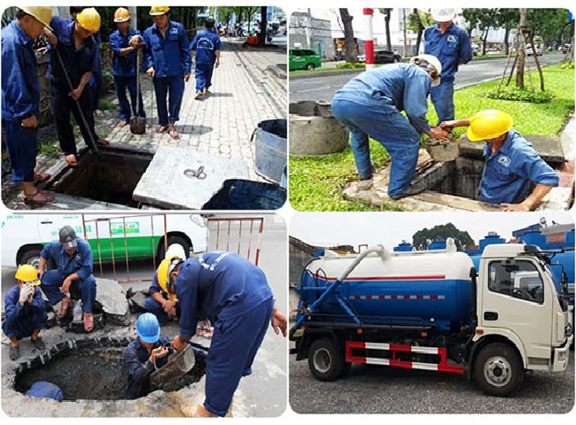 Đơn vị thông cống nghẹt quận 5 Quốc Hùng với dịch vụ 5 sao