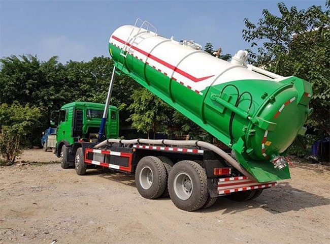 Cho thuê xe bồn vận chuyển bùn vi sinh Hậu Giang giá rẻ nhưng cam kết chất lượng cao
