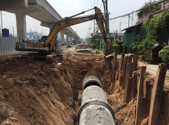 Đào đường cống quận 6 giá rẻ